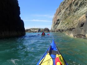 Hen Dos Sea Kayaking in Anglesey
